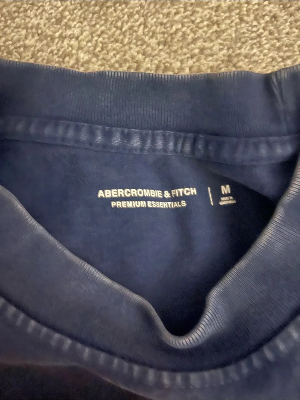 Abercrombie & Fitch Short Sleeve Tees in Navy, Beige, and Slate